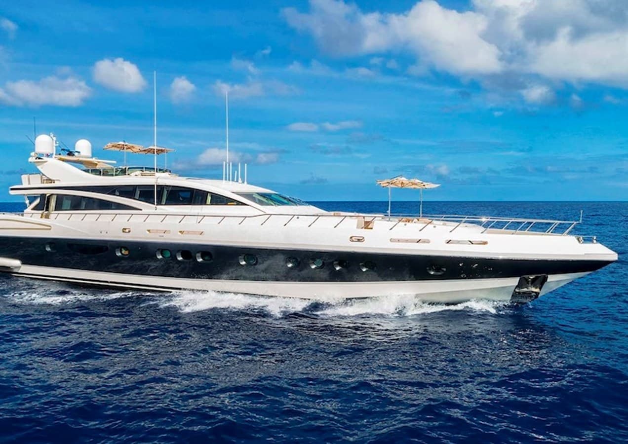 ANTELOPE IV — 2012 · 141.4' · 5 Cabins · Pre-Owned
