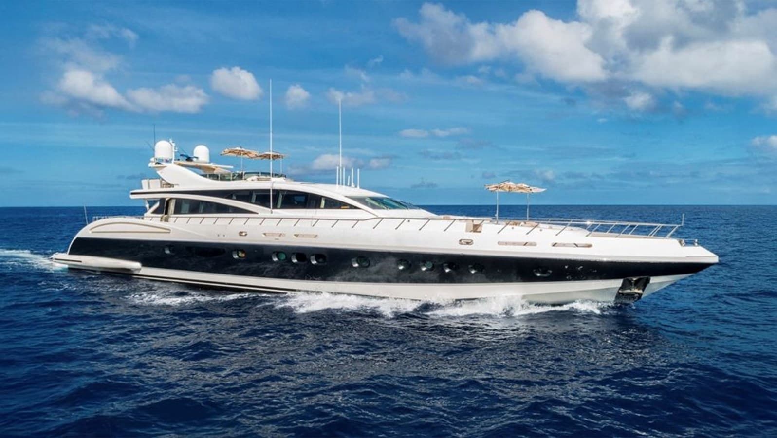 ANTELOPE IV — 2012 · 141.4' · 5 Cabins · Pre-Owned