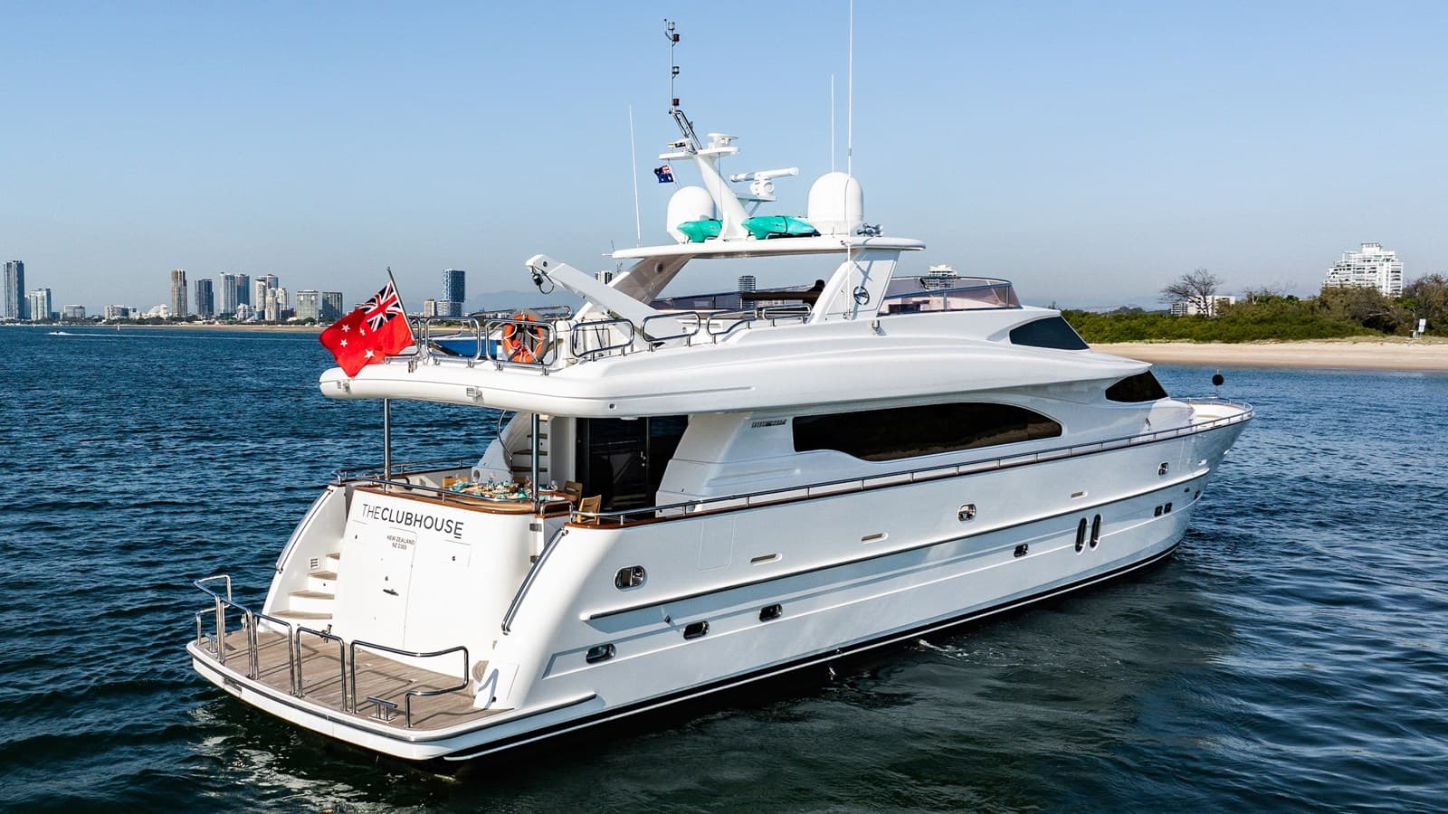 THE CLUBHOUSE — 2009 · 96.78' · 4 Cabins · Pre-Owned