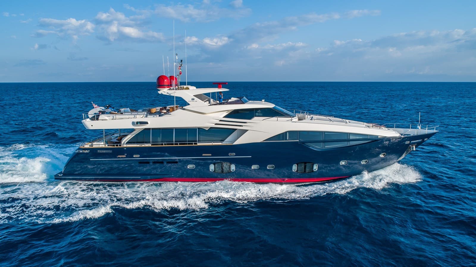 ONE AND ONLY — 2012 · 99.97' · 5 Cabins · Pre-Owned