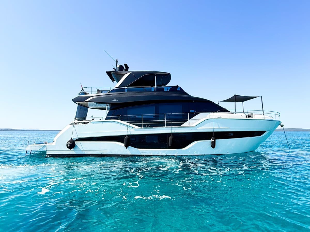AMY — 2023 · 68.24' · 3 Cabins · Pre-Owned