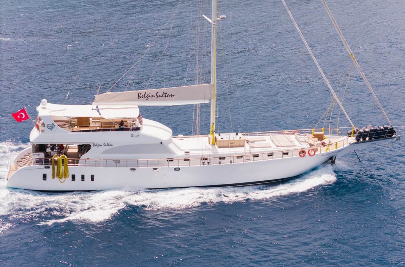 BELGIN SULTAN — 2024 · 114.83' · 5 Cabins · Pre-Owned