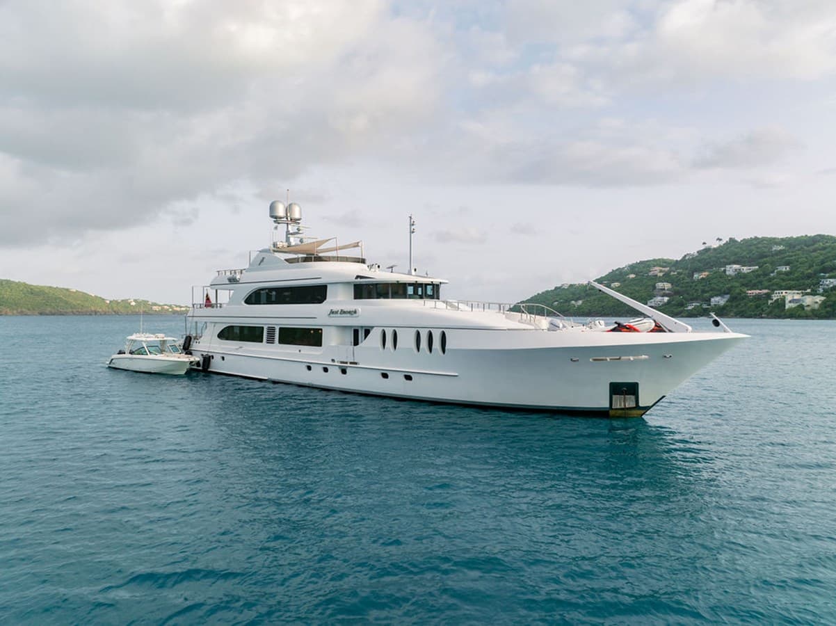 JUST ENOUGH — 2012 · 140.98' · 5 Cabins · Pre-Owned