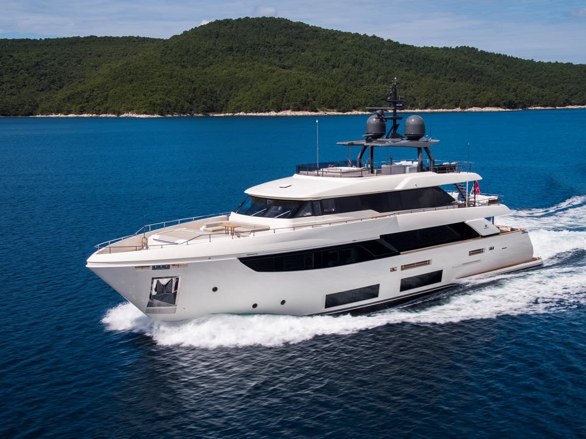 SK — 2019 · 108.27' · 5 Cabins · Pre-Owned