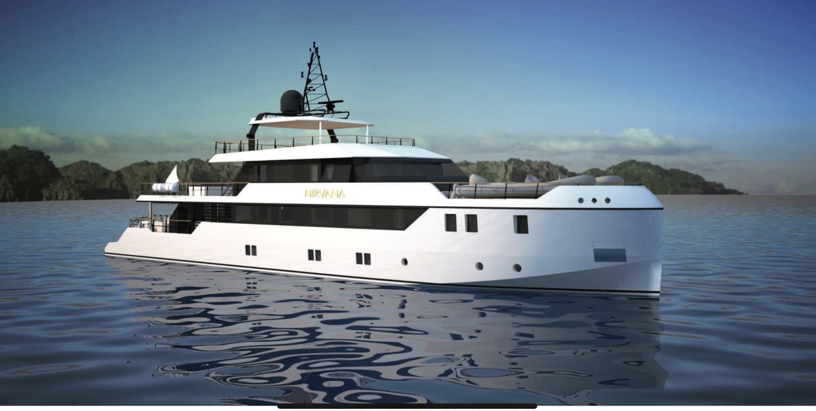 NIRVANA — 2027 · 131.07' · 10 Cabins · Pre-Owned