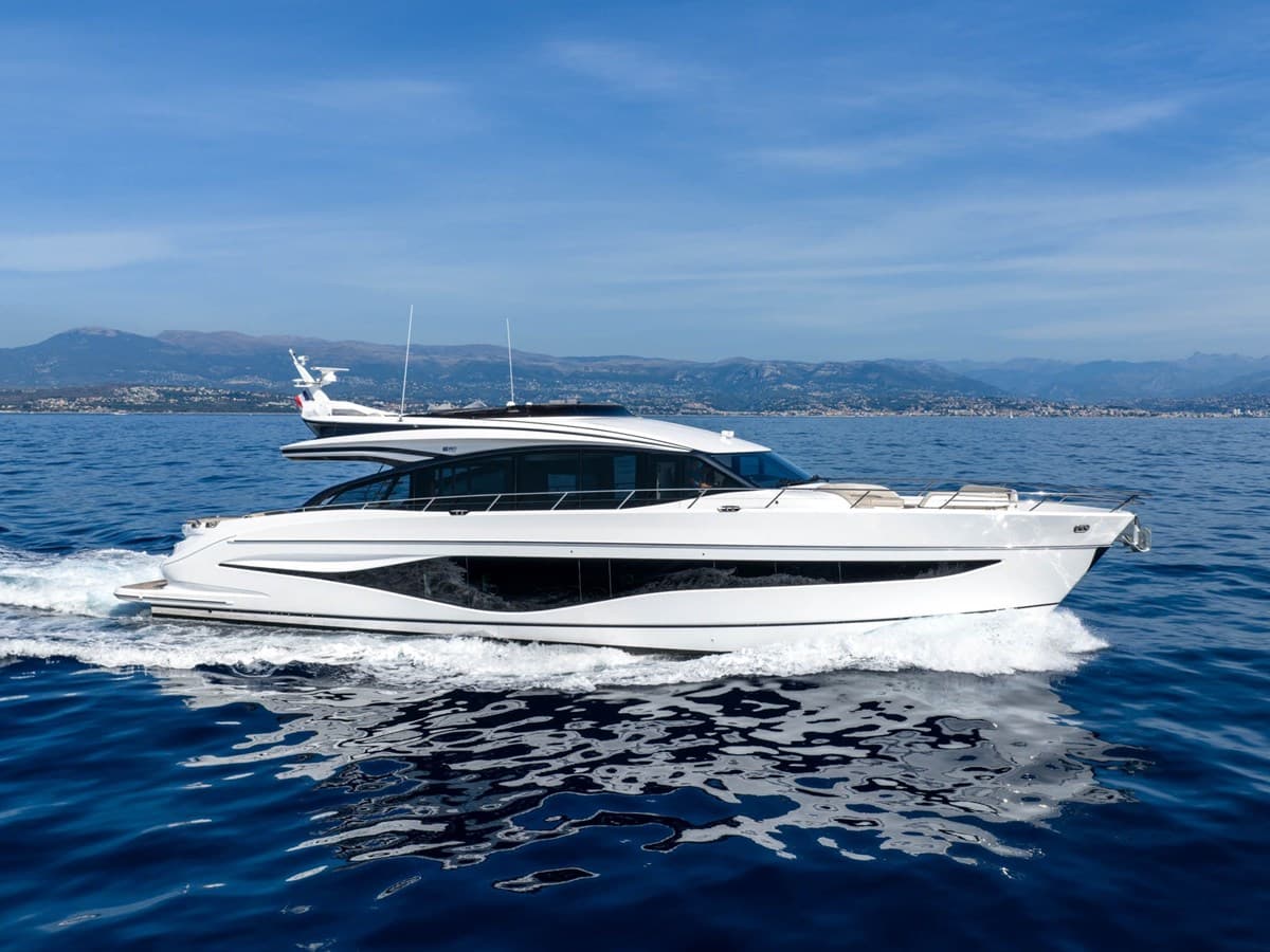 PRINCESS S80 — 2025 · 83.33' · 4 Cabins · Pre-Owned