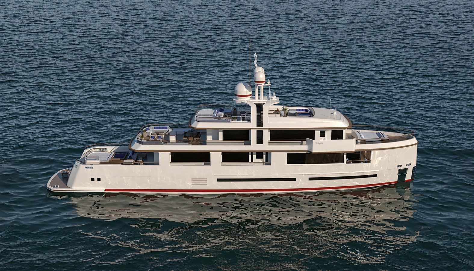 DEIMOS — 2028 · 142.39' · 6 Cabins · Pre-Owned