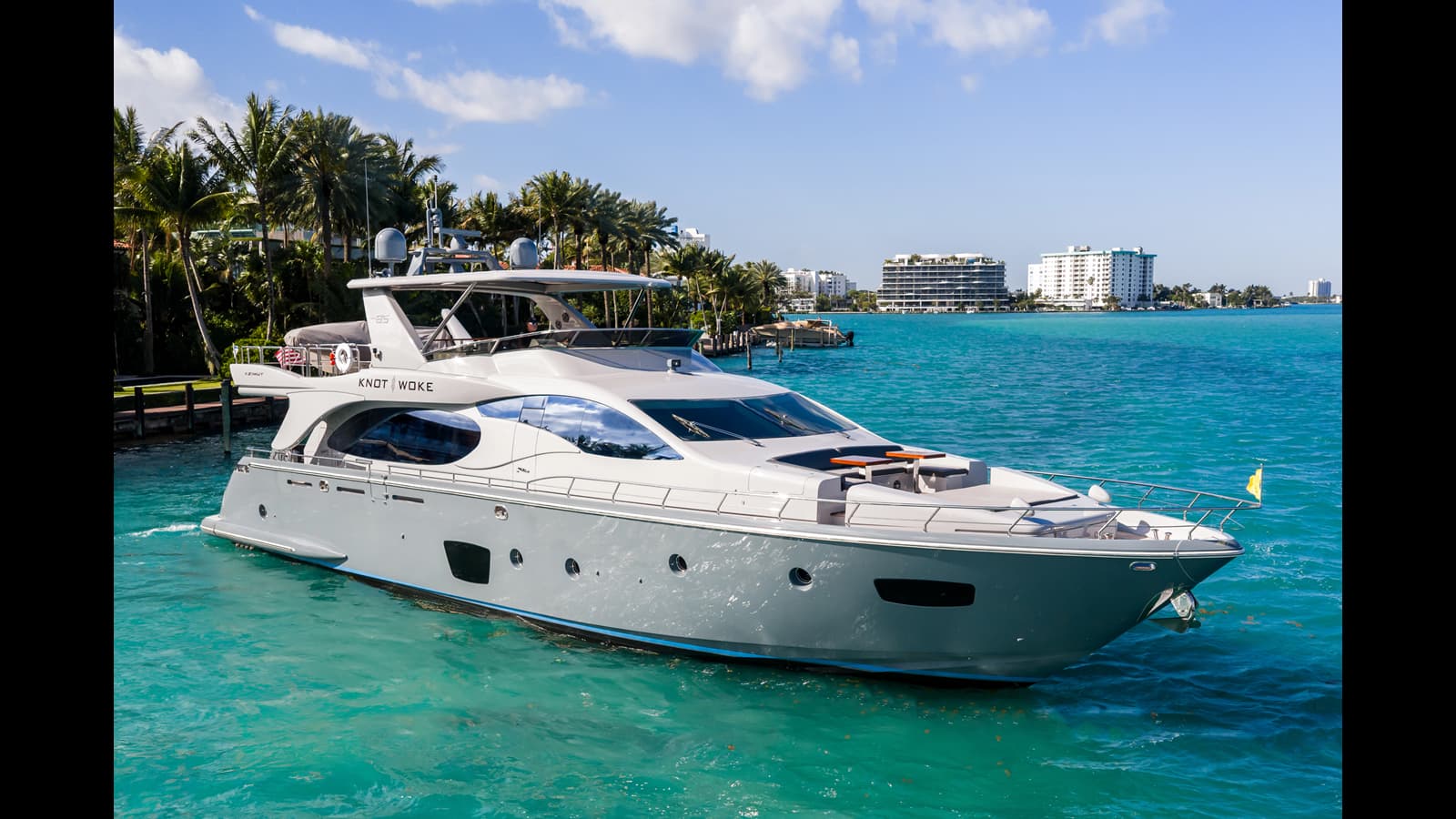 KNOT WOKE — 2009 · 84.97' · 4 Cabins · Pre-Owned