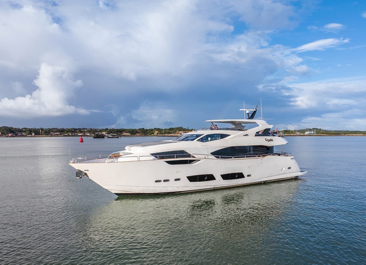 CLOUDIA — 2019 · 92.09' · 4 Cabins · Pre-Owned