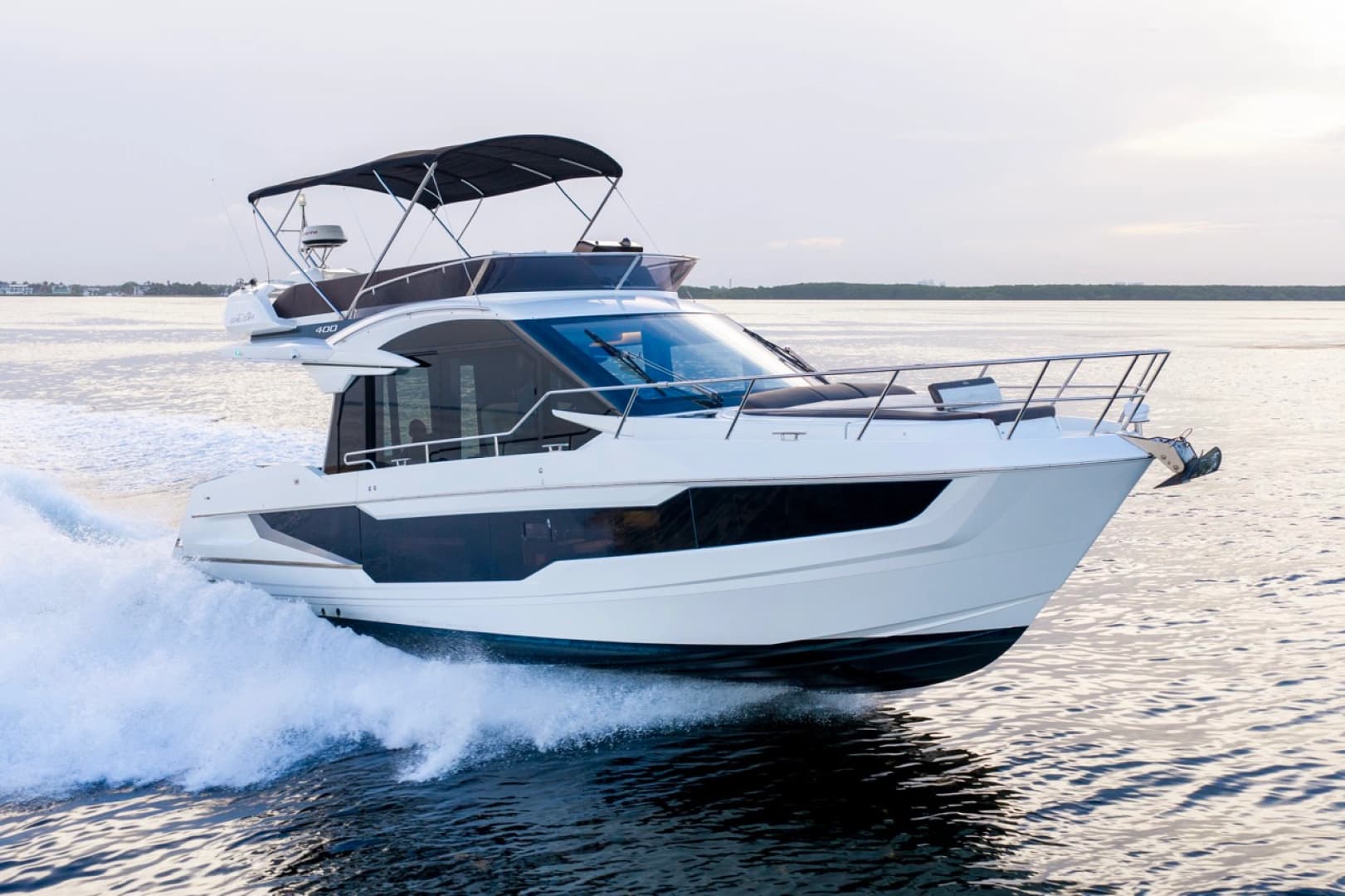 2022 Galeon 400 Fly — 2022 · 41' · 2 Cabins · Pre-Owned