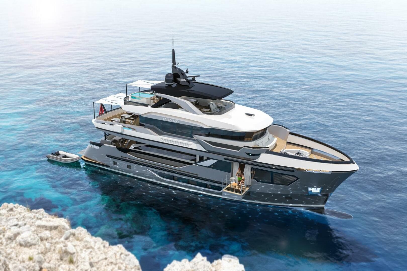 KANDO 110 — 2026 · 115' · 6 Cabins · New