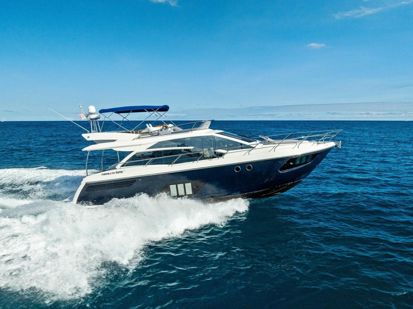 SKYFALL I — 2013 · 55' · 3 Cabins · Pre-Owned