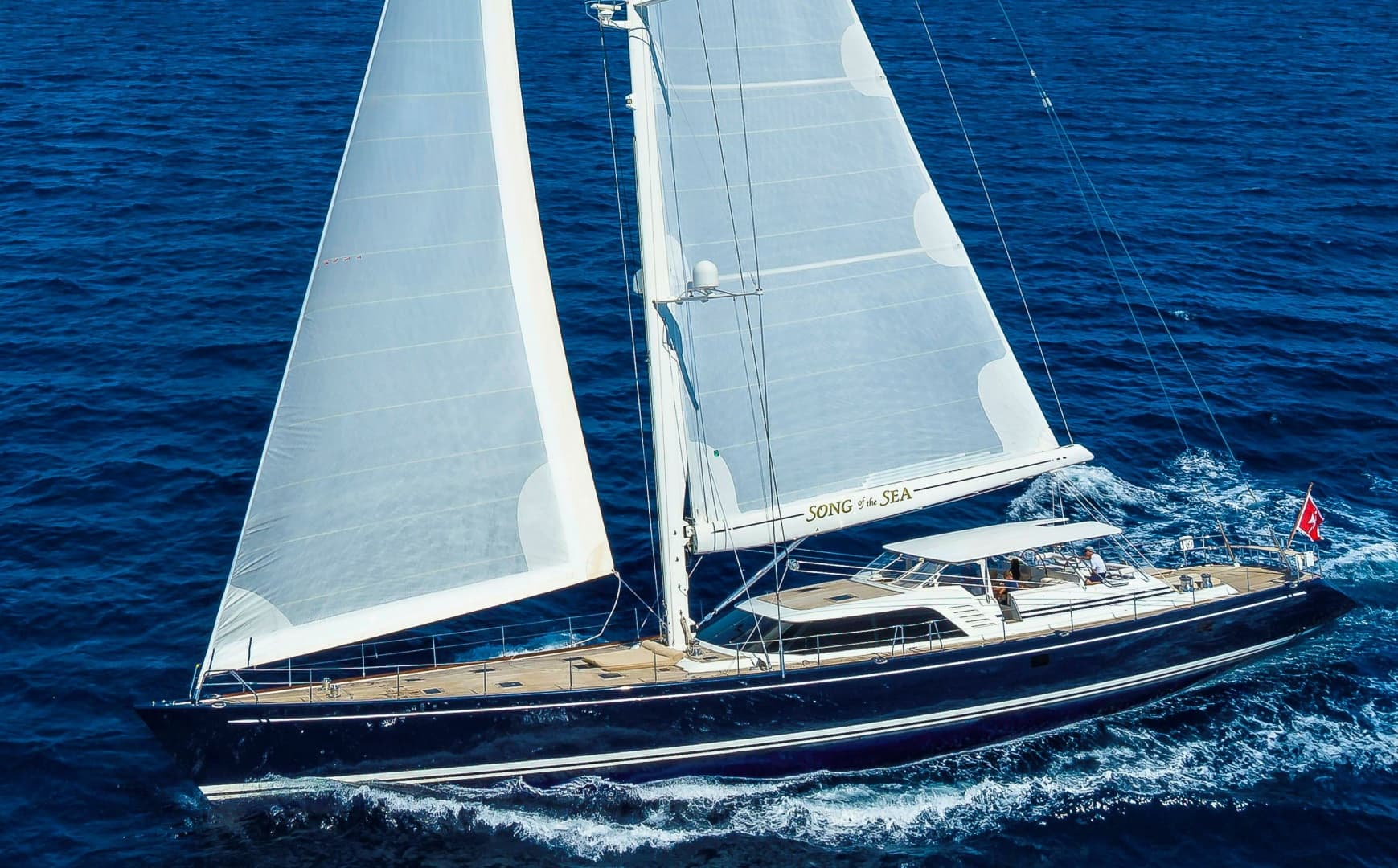 SONG OF THE SEA — 2002 · 112' · 4 Cabins · Pre-Owned