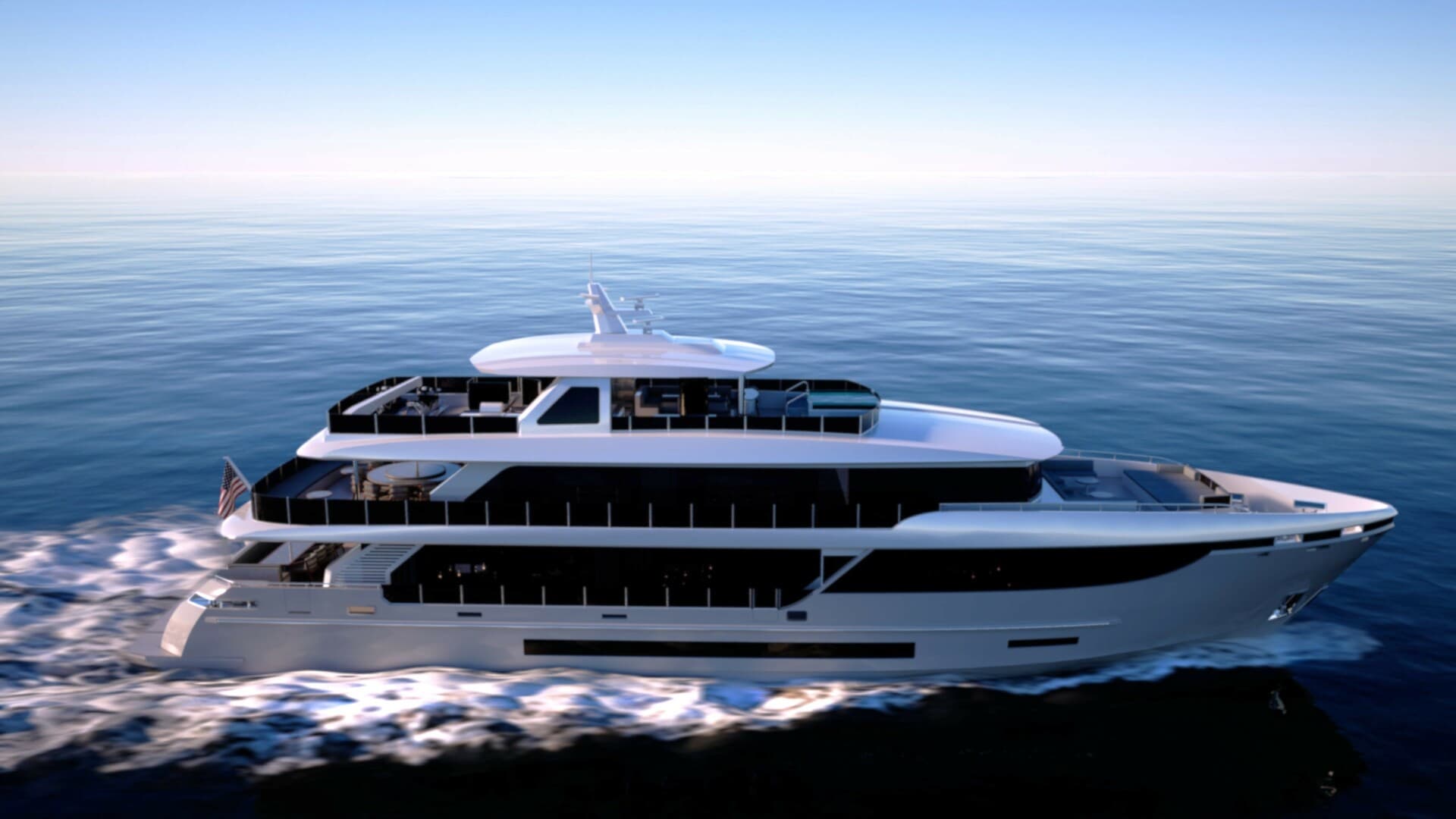 Hargrave Superyachts Project 40 — 2027 · 132' · 6 Cabins · New