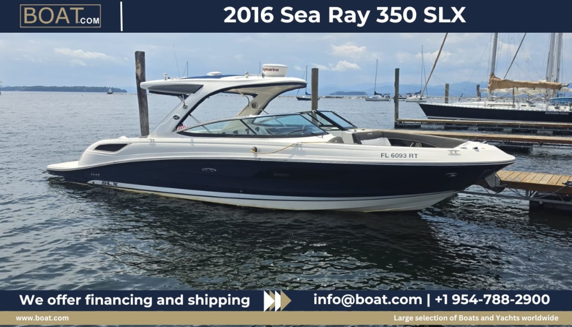 2016 Sea Ray 350 SLX — 2016 · 35' · Pre-Owned
