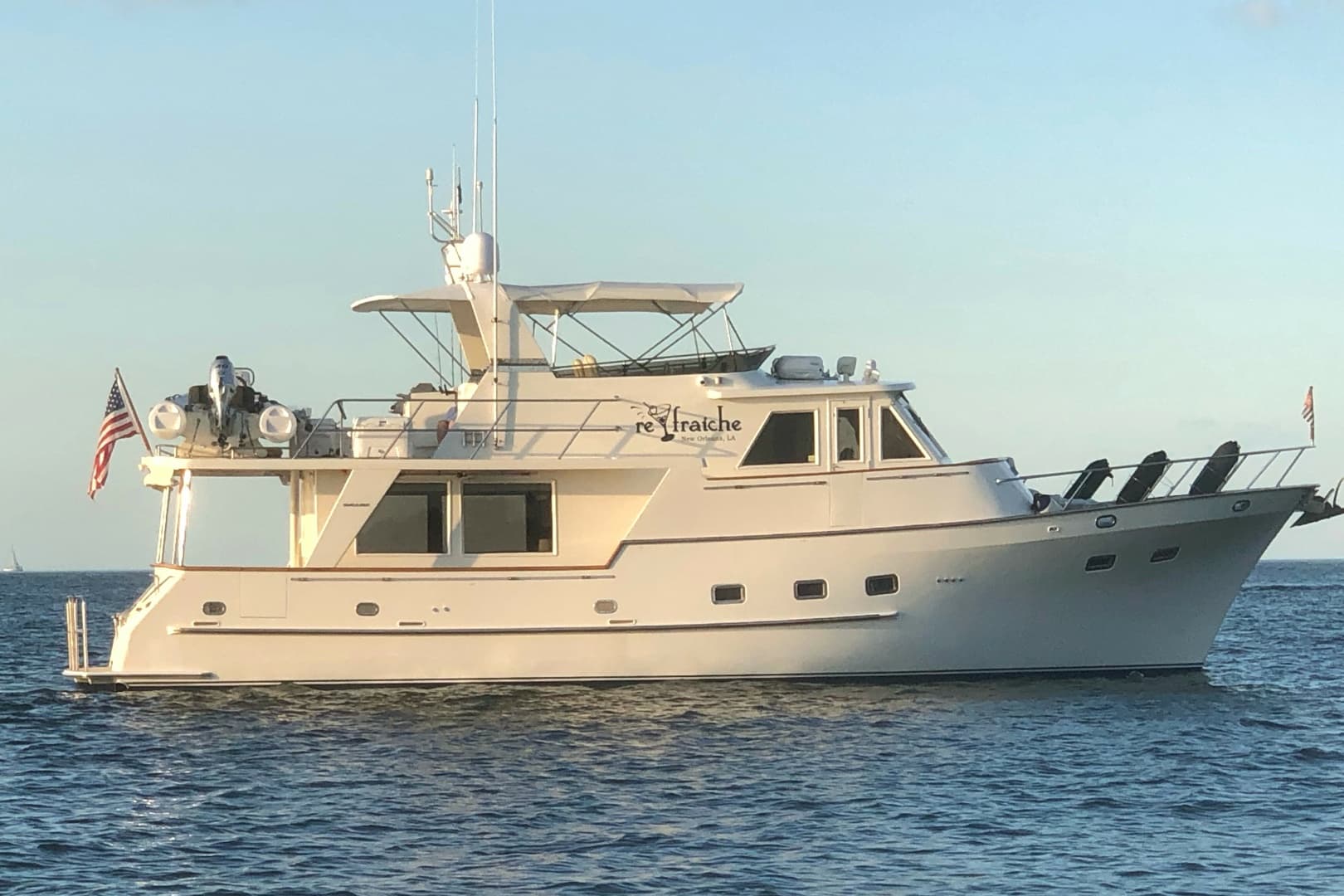 Re Fraiche — 2002 · 53' · 2 Cabins · Pre-Owned