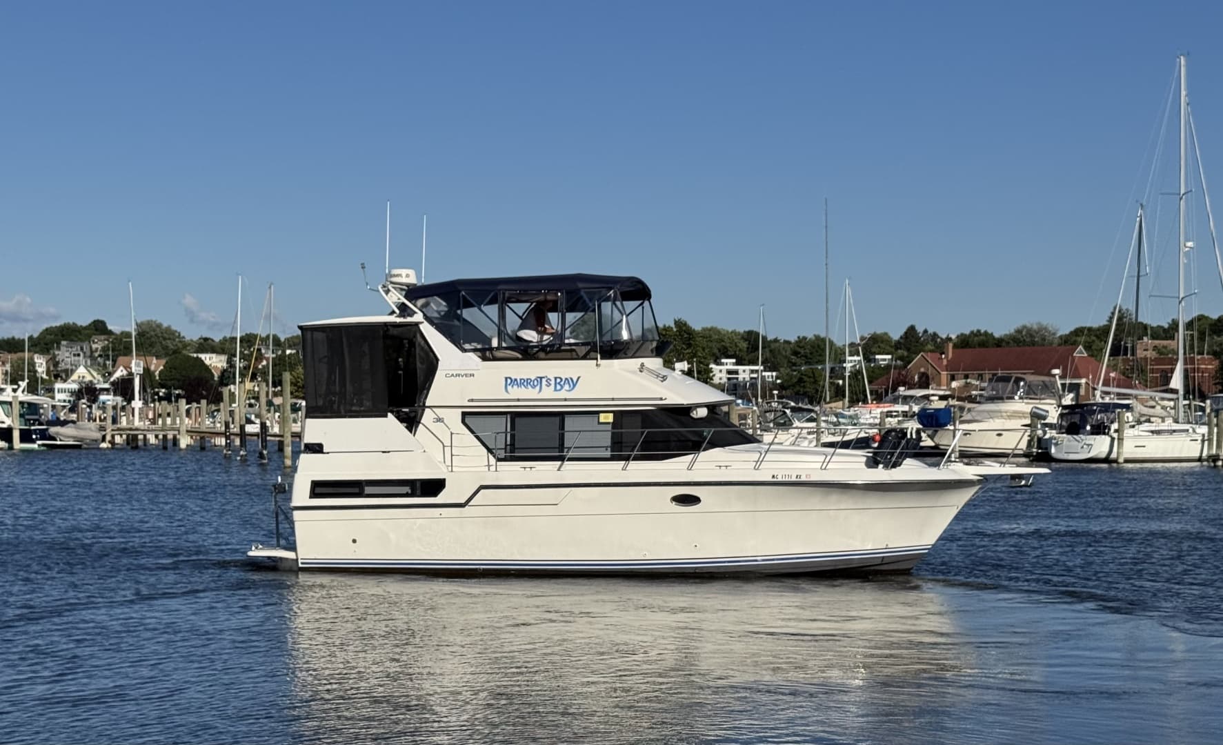 PARROTS BAY — 1991 · 35' · 2 Cabins · Pre-Owned