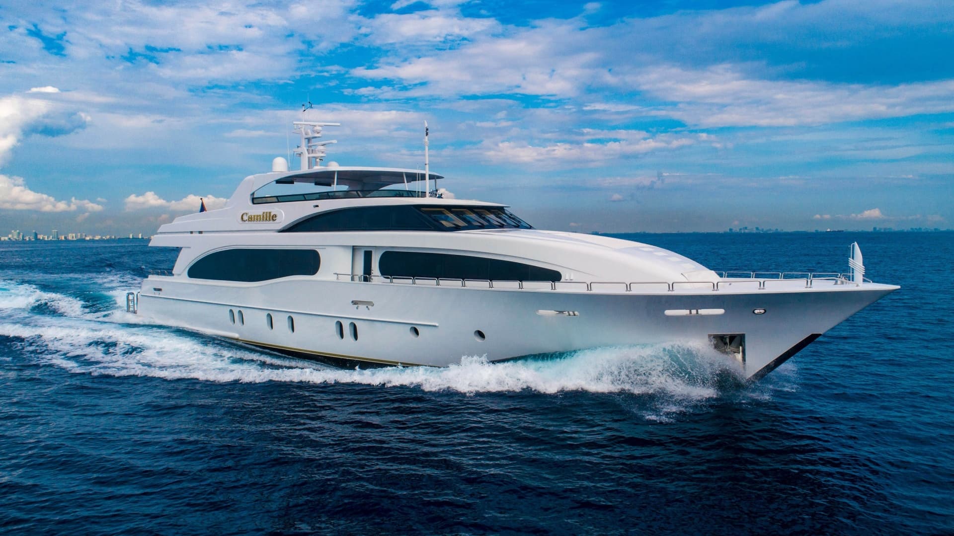 CAMILLE — 2007 · 124' · 5 Cabins · Pre-Owned