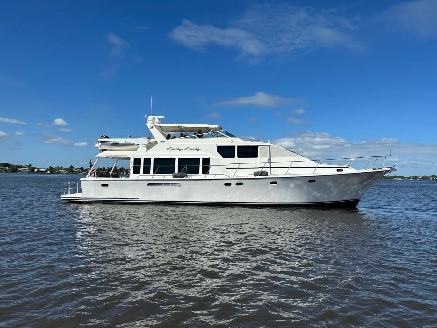 Lucky Lucky — 2001 · 65' · 3 Cabins · Pre-Owned