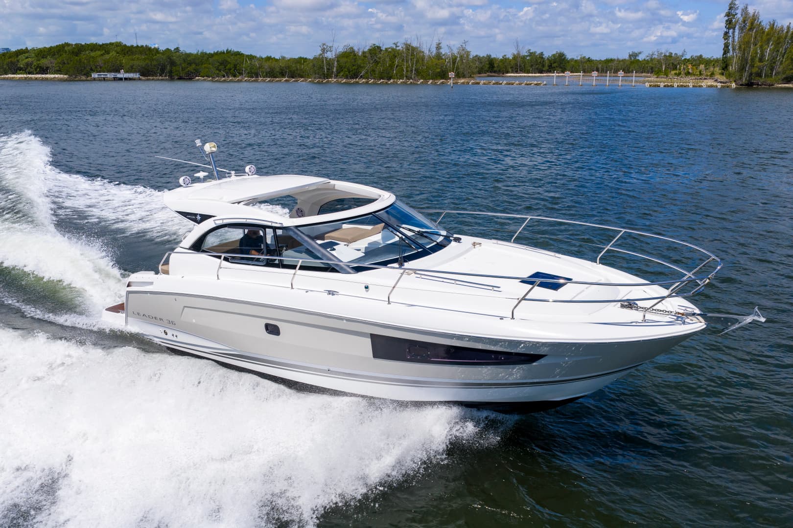 OUR TRADE — 2016 · 36' · 2 Cabins · Pre-Owned