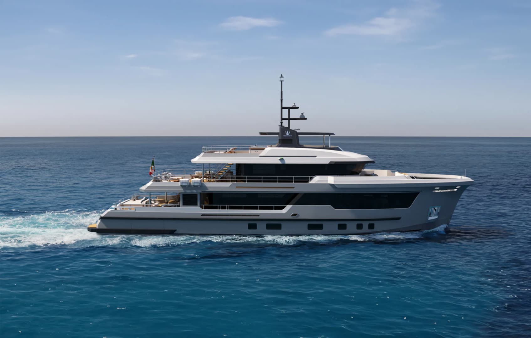 EXPLORER 34MT — 2028 · 111' · 5 Cabins · New