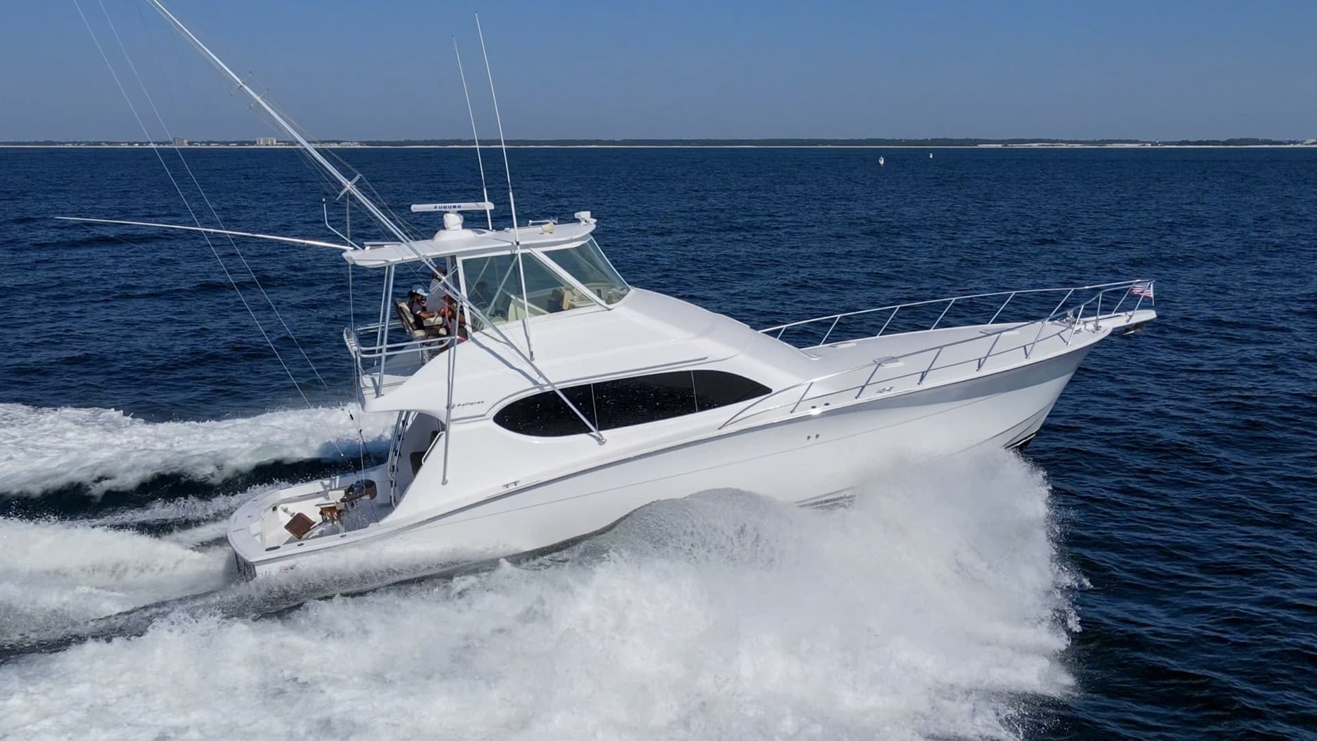 American Made — 2008 · 54' · 3 Cabins · Pre-Owned