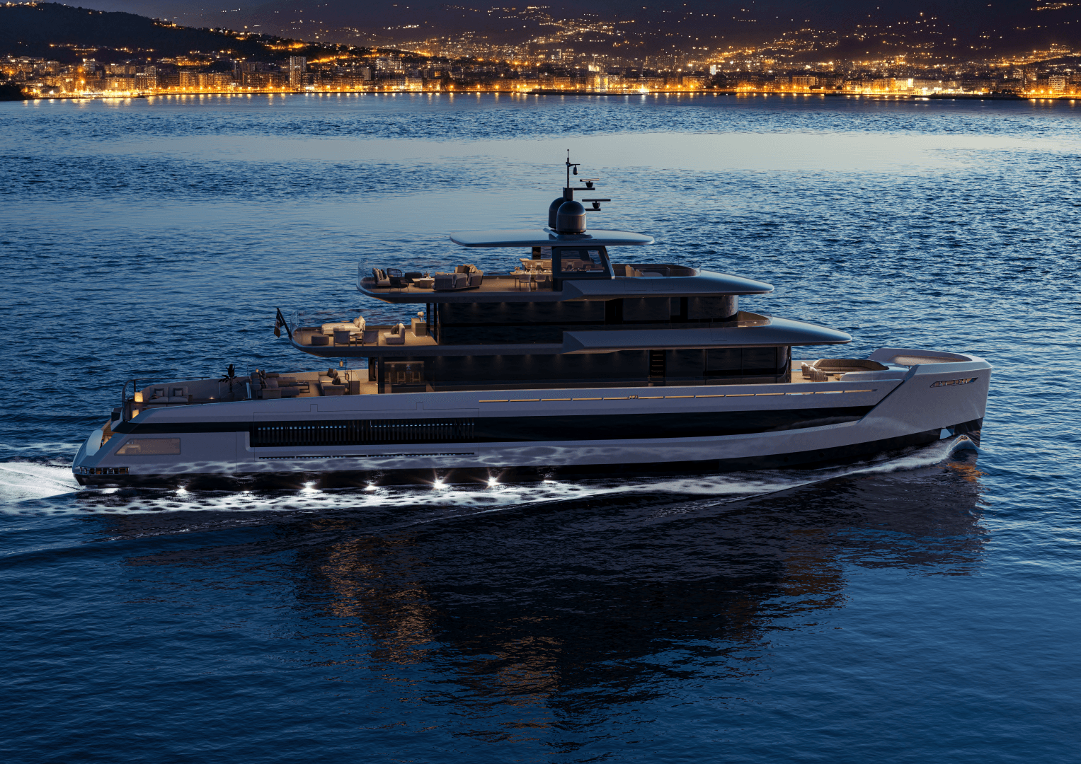 X145 GLOBAL — 2028 · 144' · 6 Cabins · New