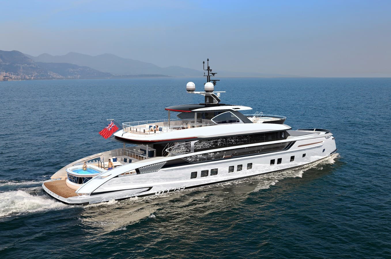 DYNAMIQ GTT 135 — 2027 · 134.51' · 5 Cabins · Pre-Owned