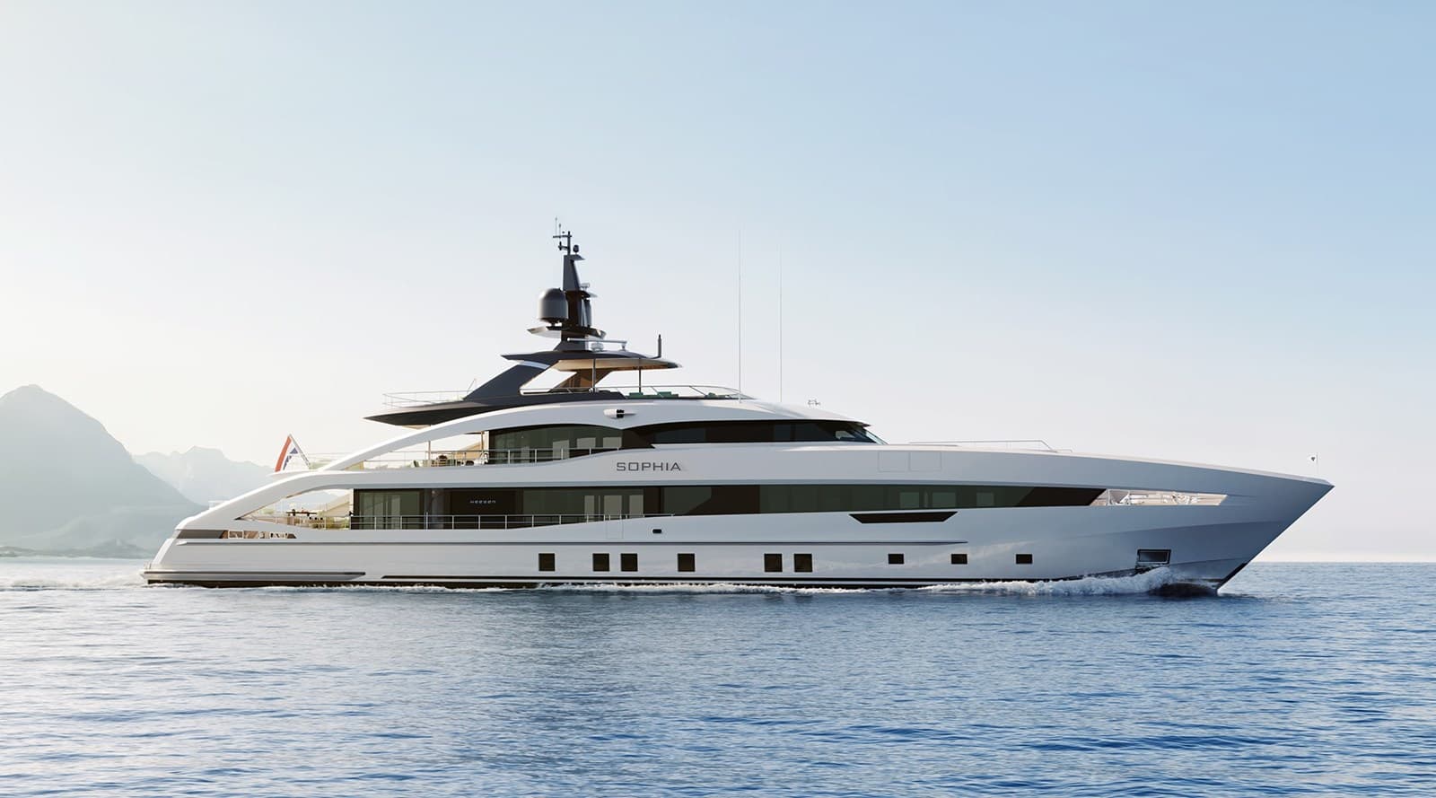 HEESEN 50M ALUMINIUM YN 21150 PROJECT SOPHIA — 2026 · 163.98' · 5 Cabins · Pre-Owned