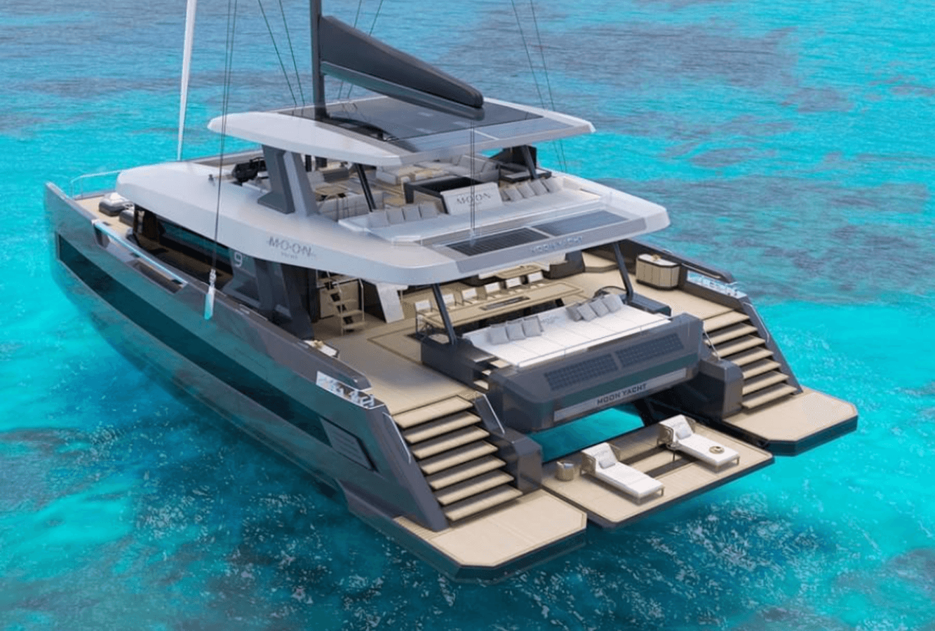 2025 MOON 90 — 2025 · 89.99' · 8 Cabins · Pre-Owned