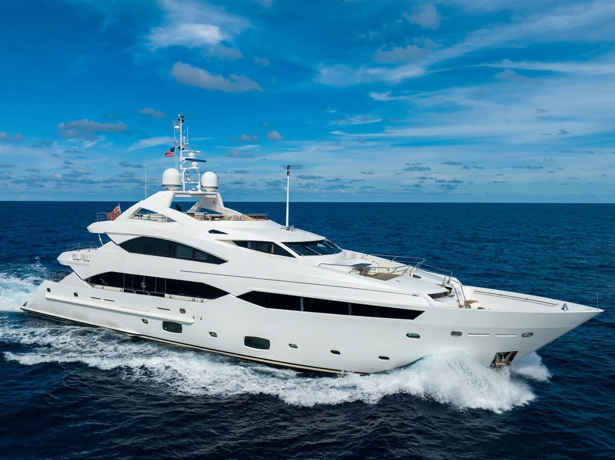 ABOUT TIME — 2010 · 130.97' · 6 Cabins · Pre-Owned
