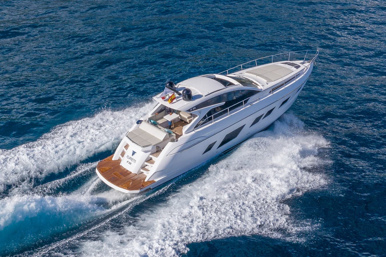 FILLIPPETTI S55 — 2025 · 54.99' · 3 Cabins · Pre-Owned
