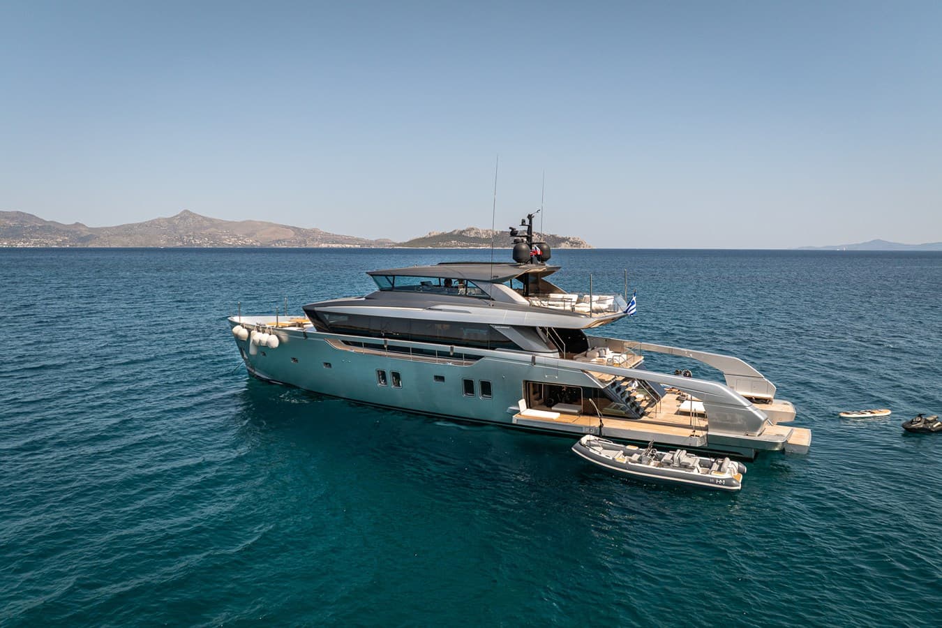 JUST MARIE III — 2021 · 112.07' · 4 Cabins · Pre-Owned