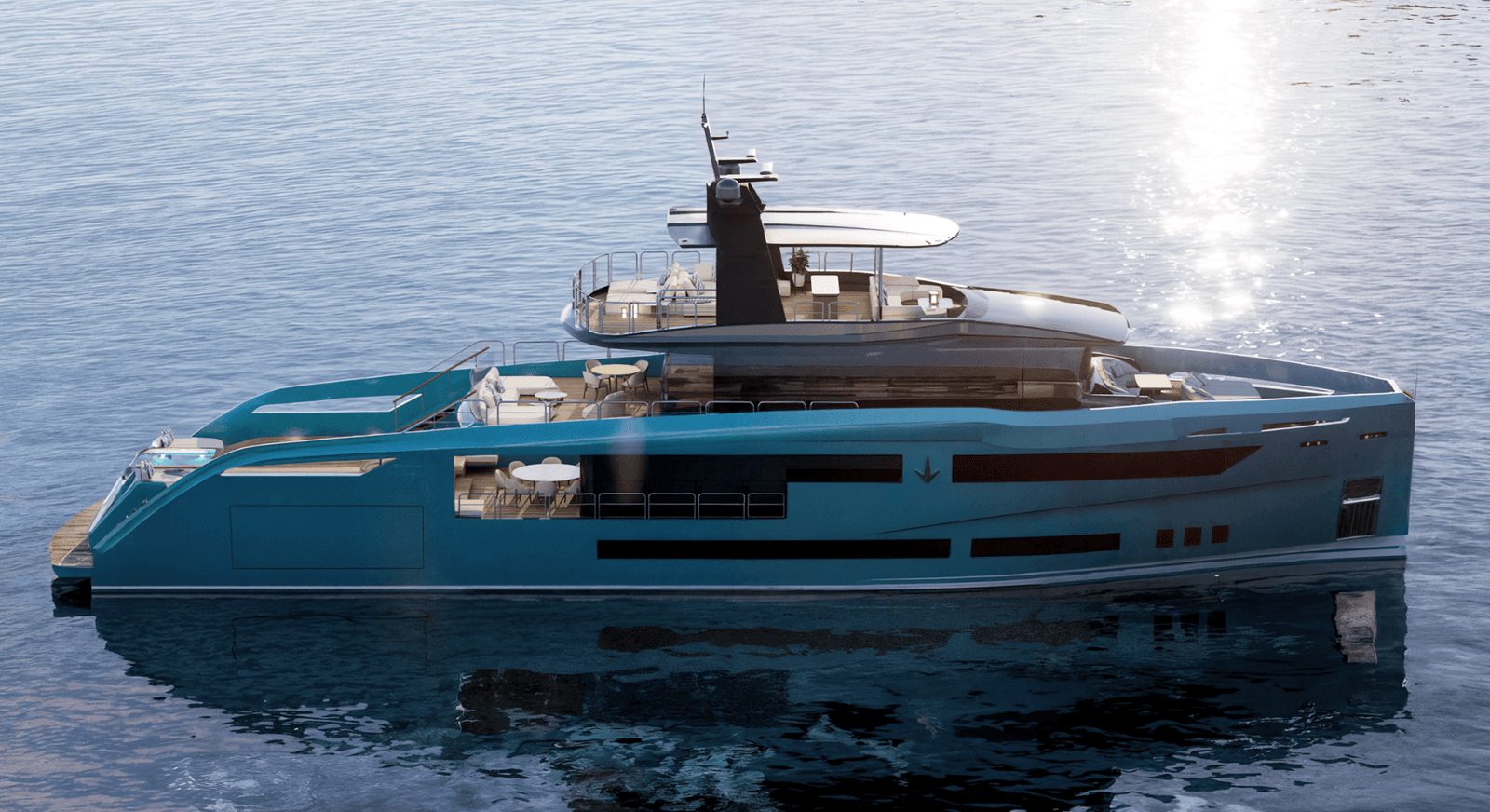 ANTONINI NAVI SUY 110 — 2028 · 109.91' · 5 Cabins · Pre-Owned