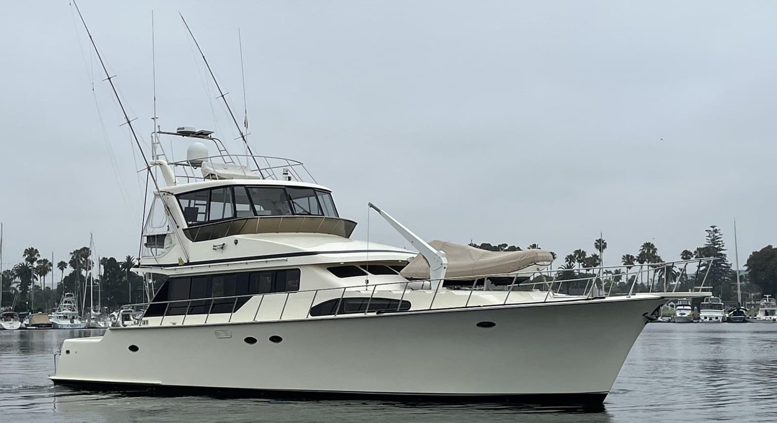 64 FT 1999 MIKELSON LONG-RANGE LUXURY SPORTFISHER, SWELLS — 1999 · 63.98' · 3 Cabins · Pre-Owned