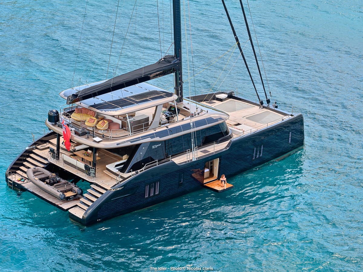 THE IDLER — 2024 · 80.05' · 4 Cabins · Pre-Owned