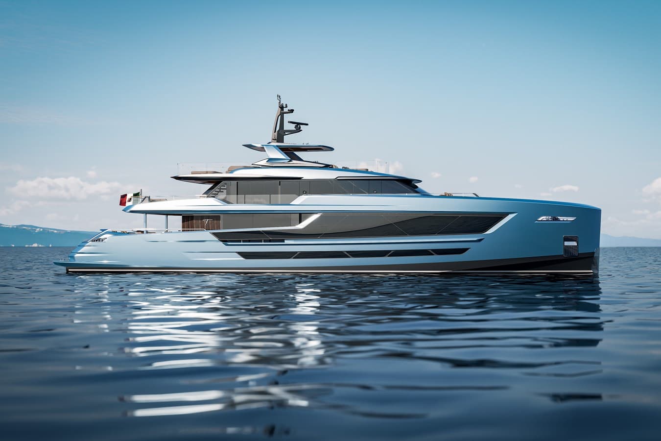 TUXEDO 40 — 2028 · 131.23' · 5 Cabins · Pre-Owned