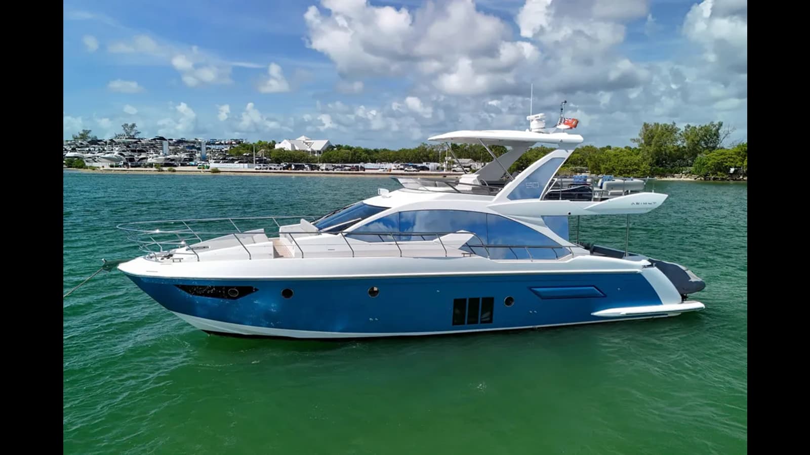 2016 AZIMUT 50 — 2016 · 49.97' · 3 Cabins · Pre-Owned