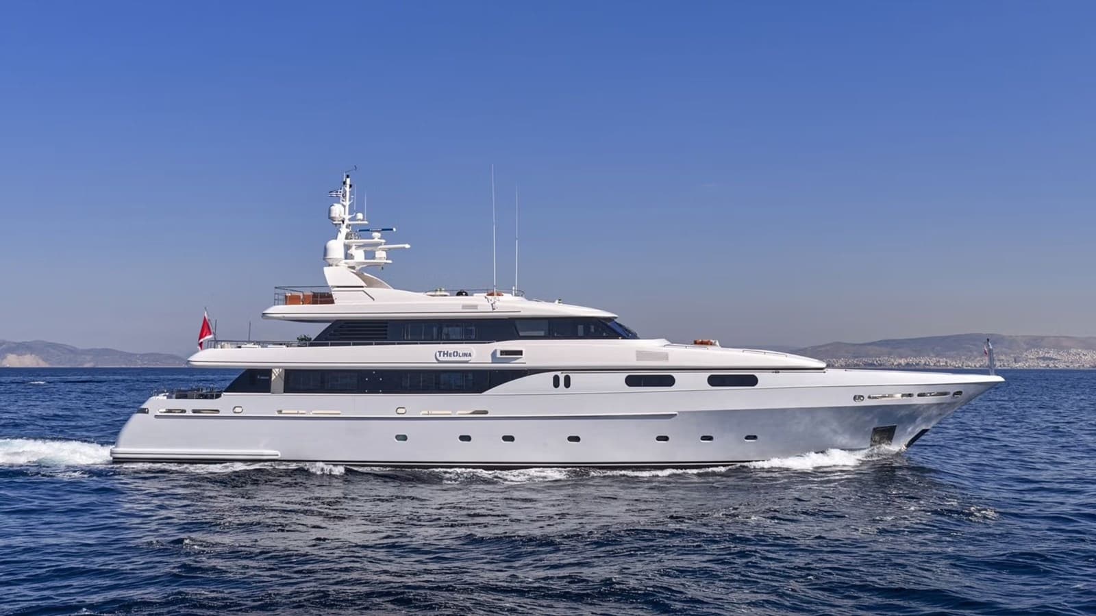 THEOLINA — 2007 · 141.08' · 6 Cabins · Pre-Owned