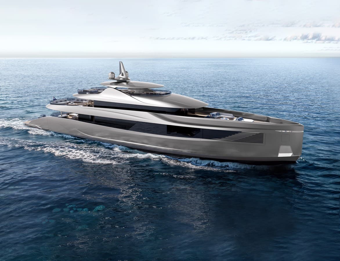 LIVIA — 2029 · 170.6' · 6 Cabins · Pre-Owned