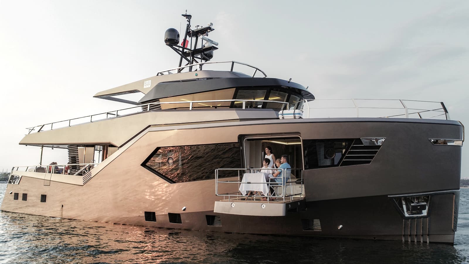 HULL #5 — 2027 · 89.99' · 4 Cabins · Pre-Owned