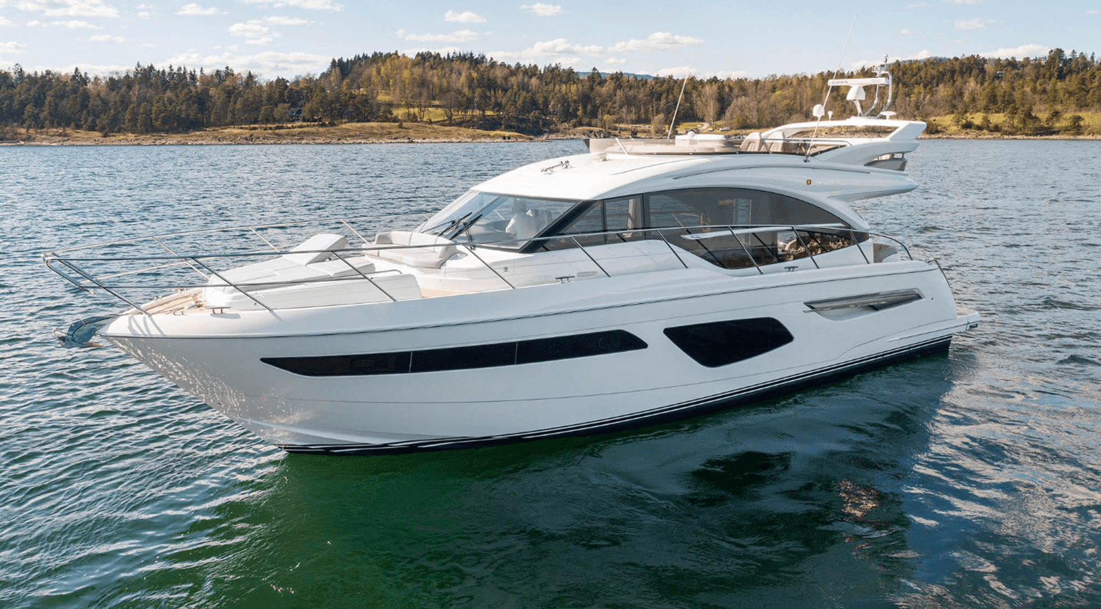 PRINCESS F55 (F55068) — 2018 · 57.74' · 3 Cabins · Pre-Owned