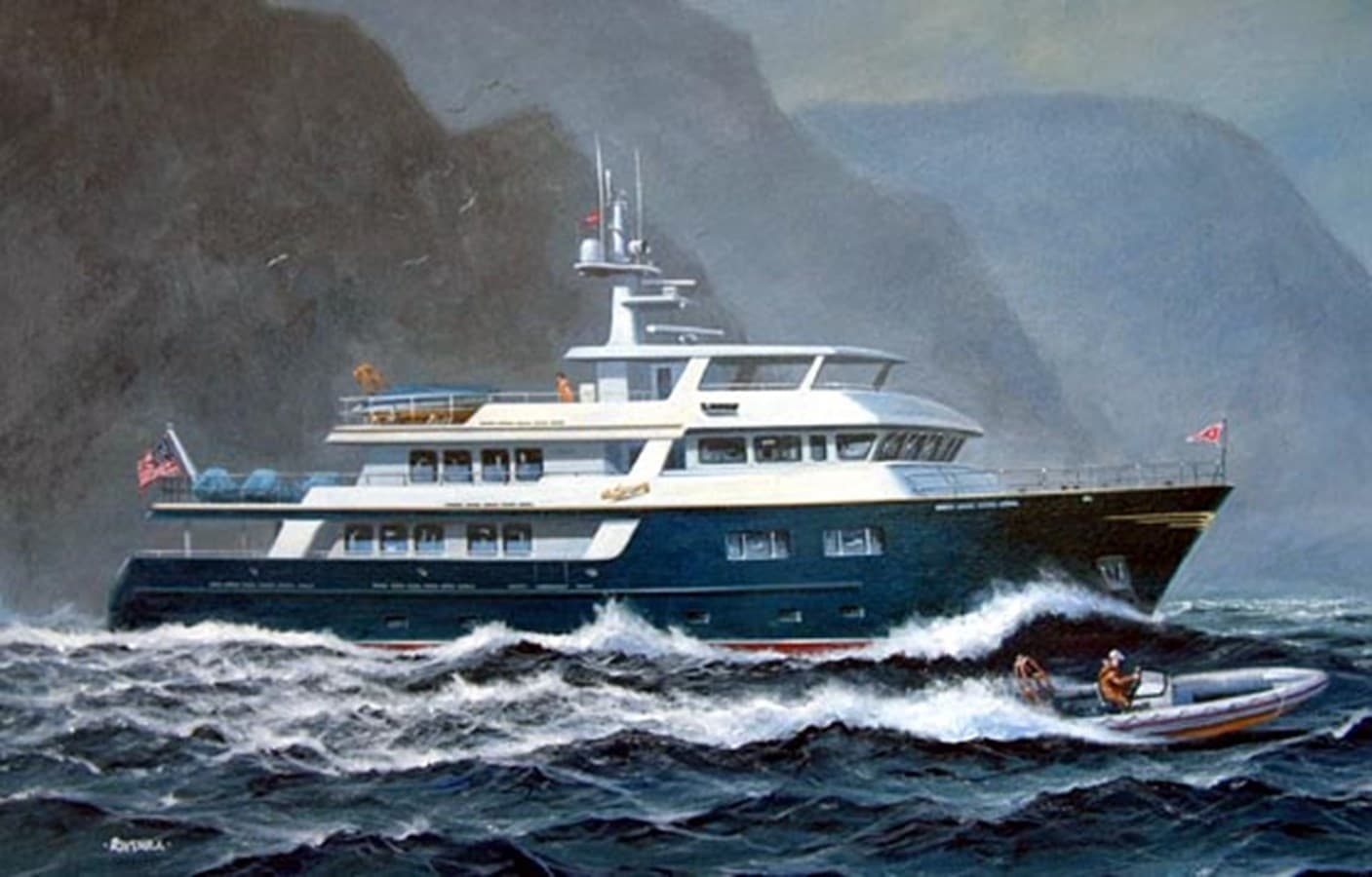 ALL OCEAN YACHTS 120' LONG RANGE YACHT — 2028 · 119.98' · 5 Cabins · Pre-Owned